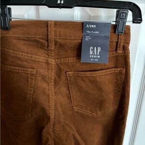 GAP 70’s flare stretch high rise NWT